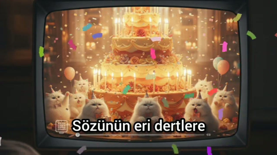 Birthday Wishes in Turkish